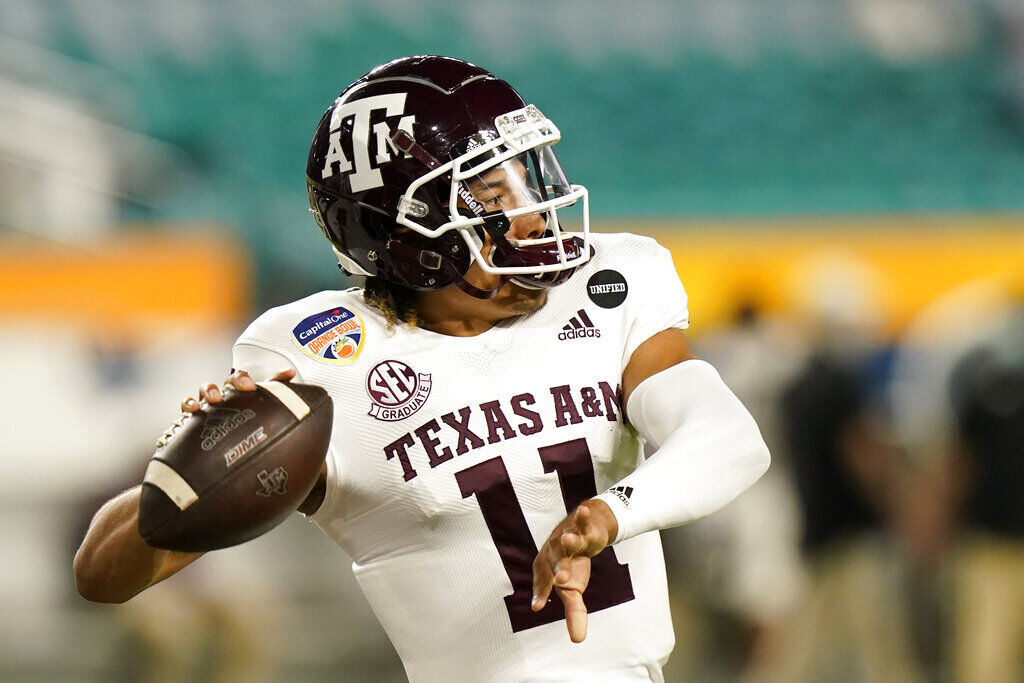 7. Kellen Mond (Sr., Texas A&M, 6-2, 211)